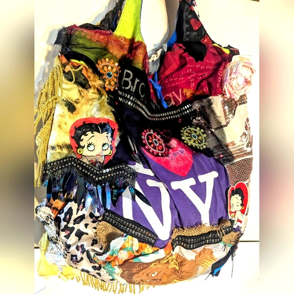 Wendy Gell Handbags - Wendy Gell OOAK Bag# 2 Tigers, Fringe, I love New York,Betty Boop, Broadway,